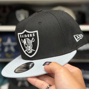 New Era Las Vegas Raiders Black/Silver 9FIFTY Snapback - Product Image