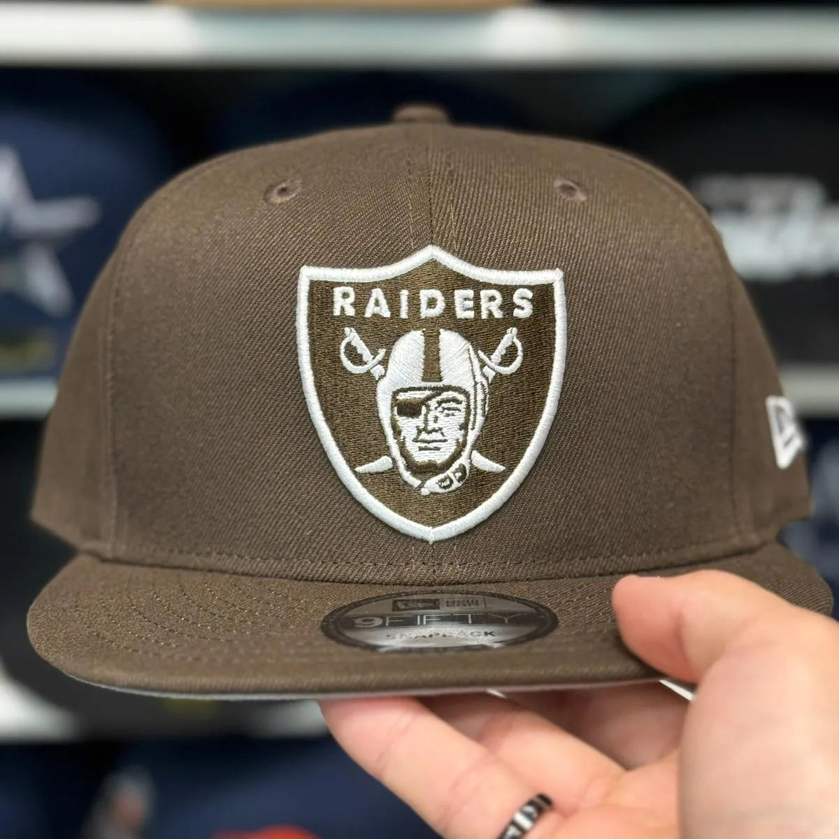 New Era Las Vegas Raiders Brown 9FIFTY Snapback - Product Image