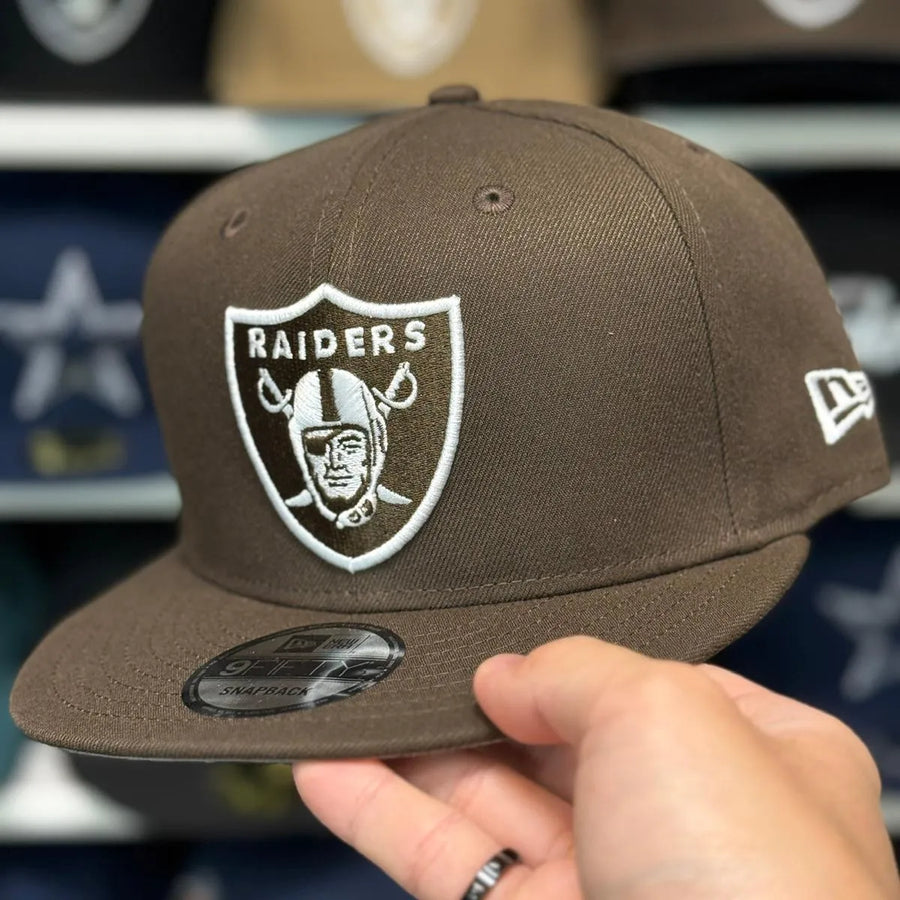 New Era Las Vegas Raiders Brown 9FIFTY Snapback - Product Image