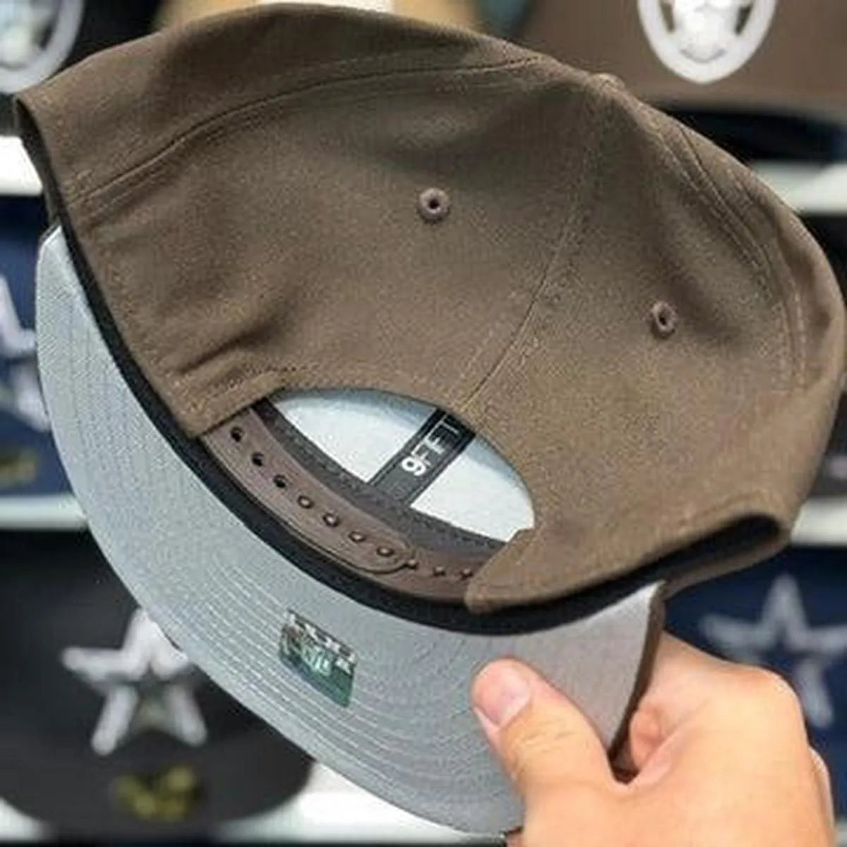 New Era Las Vegas Raiders Brown 9FIFTY Snapback - Product Image