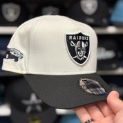 New Era Las Vegas Raiders 'Lowriders' A-Frame Creme/Black 9FORTY Snapback - Product Image