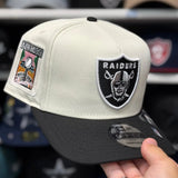 New Era Las Vegas Raiders 'Super Bowl XI' A-Frame Creme/Black 9FORTY Snapback