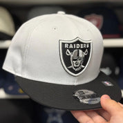 New Era Las Vegas Raiders White/Black 9FIFTY Snapback - Product Image