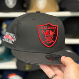 New Era Las Vegas Raiders 'XVIII Super Bowl' Black 9FIFTY Snapback