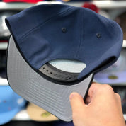 New Era Los Angeles Angels '50th Anniversary' A-Frame Navy/Black 9FIFTY Snapback | Glow in the Dark - Product Image