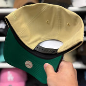 New Era Los Angeles Angels '50th Anniversary' A-Frame Sand/Black 9FORTY Snapback - Product Image
