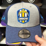 New Era Los Angeles Chargers 39THIRTY Ball Cap Silver/Blue