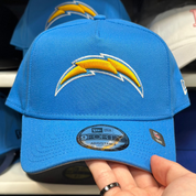 New Era Los Angeles Chargers A-Frame Electric Blue 9FORTY Snapback - Product Image