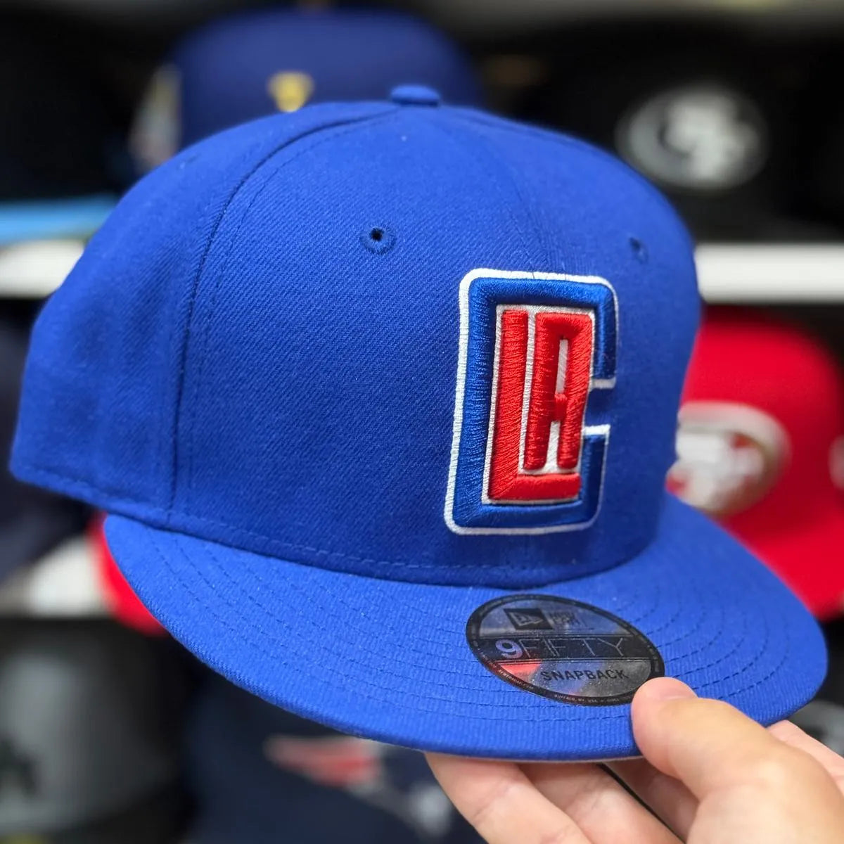 New Era Los Angeles Clippers Blue 9FIFTY Snapback - Product Image