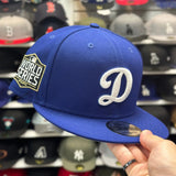 New Era Los Angeles Dodgers '2020 World Series' Blue/White 9FIFTY Snapback