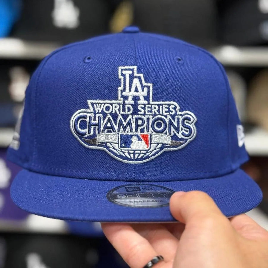 New Era Los Angeles Dodgers '2020 World Series Championship' Blue 9FIFTY Snapback - Product Image