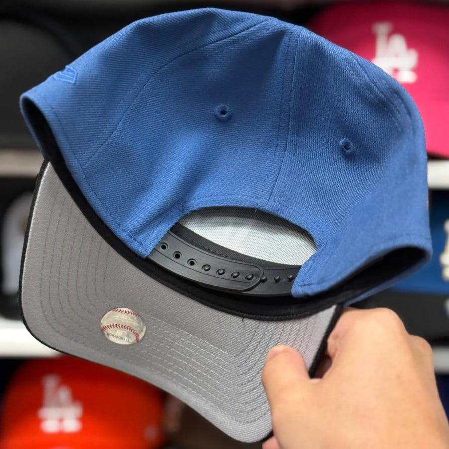 New Era Los Angeles Dodgers '2024 World Series' A-Frame Blue/Black 9FORTY Snapback - Product Image