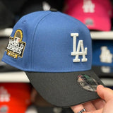 New Era Los Angeles Dodgers '2024 World Series' A-Frame Blue/Black 9FORTY Snapback