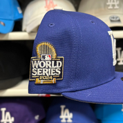 New Era Los Angeles Dodgers '2024 World Series' Blue/White 9FIFTY Snapback - Product Image