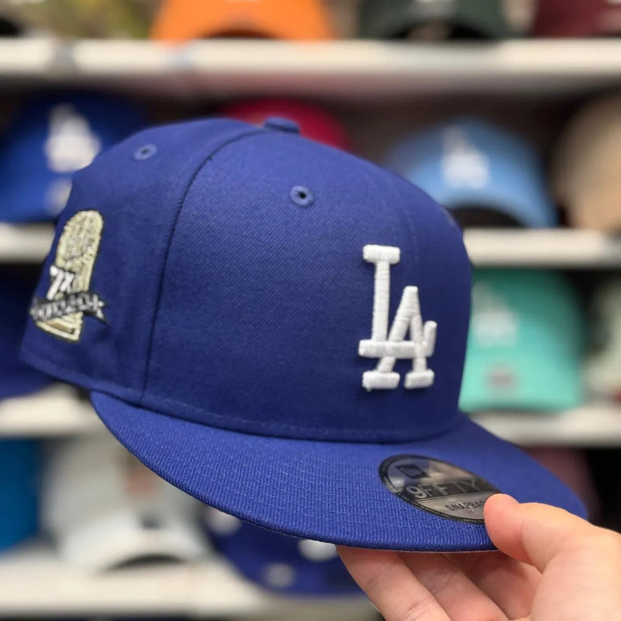 New Era Los Angeles Dodgers '2025 World Series 7x Champions' Blue 9FIFTY Snapback - Product Image
