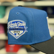 New Era Los Angeles Dodgers '2025 World Series Champions' A-Frame Blue/Black 9FORTY Snapback - Product Image