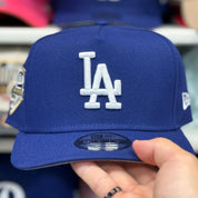 New Era Los Angeles Dodgers '2025 World Series Champions' A-Frame Blue/White 9FIFTY Snapback - Product Image