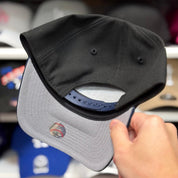 New Era Los Angeles Dodgers '40th Anniversary' A-Frame Black/Blue 9FORTY Snapback | Glow in the Dark - Product Image