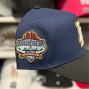 New Era Los Angeles Dodgers '40th Anniversary' A-Frame Blue/Black 9FORTY Snapback | Glow in the Dark - Product Image