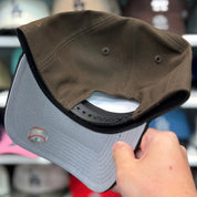 New Era Los Angeles Dodgers '40th Anniversary' A-Frame Brown/Black 9FORTY Snapback - Product Image