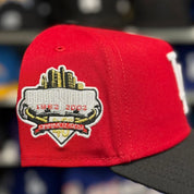 New Era Los Angeles Dodgers '40th Anniversary' A-Frame Red/Black 9FORTY Snapback - Product Image