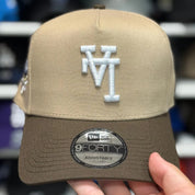 New Era Los Angeles Dodgers '40th Anniversary' A-Frame Tan/Brown 9FORTY Snapback - Product Image