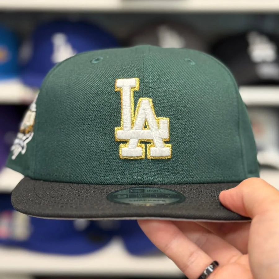New Era Los Angeles Dodgers '40th Anniversary' Green/Black 9FIFTY Snapback - Product Image