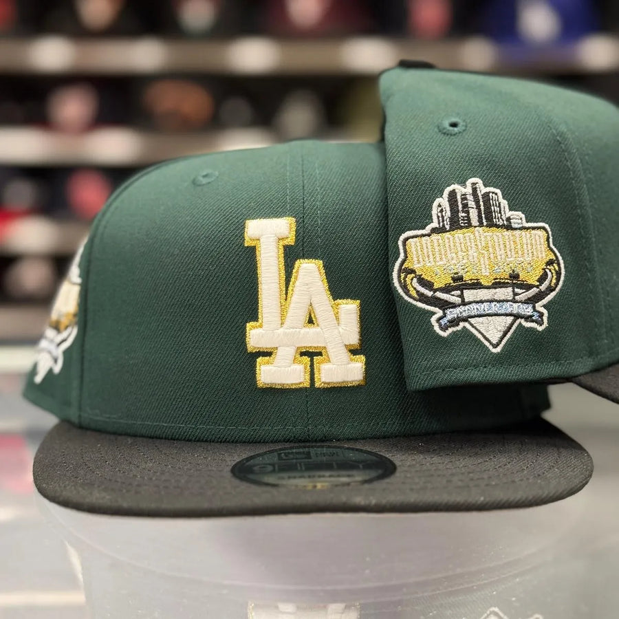 New Era Los Angeles Dodgers '40th Anniversary' Green/Black 9FIFTY Snapback - Product Image