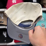 New Era Los Angeles Dodgers '50-50 Shohei Ohtani' A-Frame Creme/Blue 9FORTY Snapback - Product Image