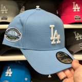 New Era Los Angeles Dodgers '50th Anniversary' A-Frame Baby Blue/White 9FORTY Snapback