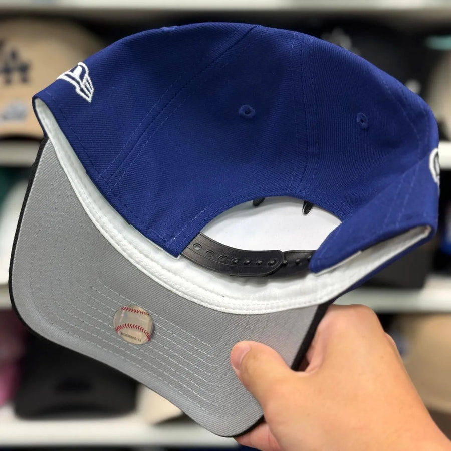 New Era Los Angeles Dodgers '50th Anniversary' A-Frame Blue/Black 9FORTY Snapback - Product Image