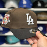 New Era Los Angeles Dodgers '50th Anniversary' A-Frame Brown/Black 9FORTY Snapback