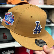 New Era Los Angeles Dodgers '60th Anniversary' Tan 9FIFTY Snapback - Product Image