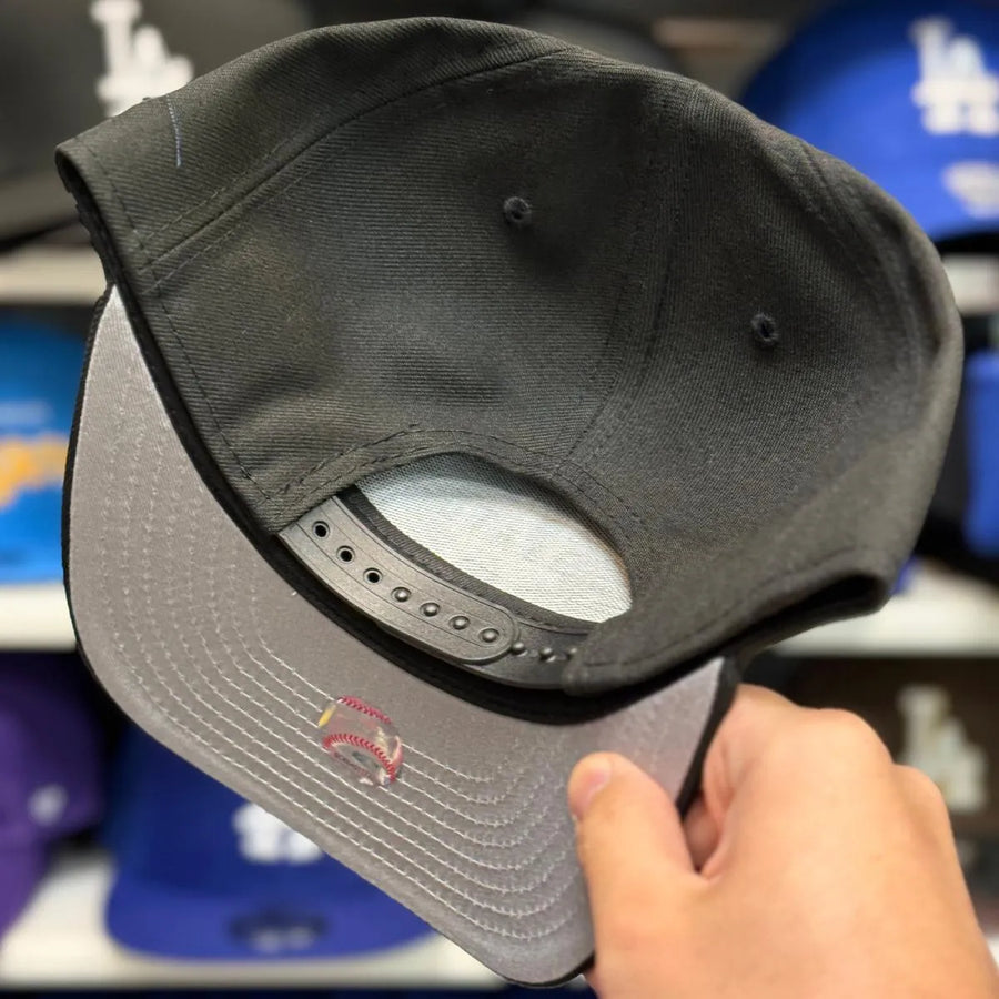 New Era Los Angeles Dodgers A-Frame Black 9FIFTY Snapback - Product Image