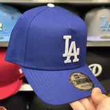 New Era Los Angeles Dodgers A-Frame Blue 9FORTY Snapback
