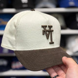 New Era Los Angeles Dodgers A-Frame Creme/Brown 9FORTY Snapback