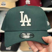 New Era Los Angeles Dodgers A-Frame Midnight Green 9FORTY Snapback - Product Image