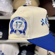 New Era Los Angeles Dodgers 'Anime Shohei Ohtani JPN to LA' A-Frame Creme/Blue 9FORTY Snapback - Product Image