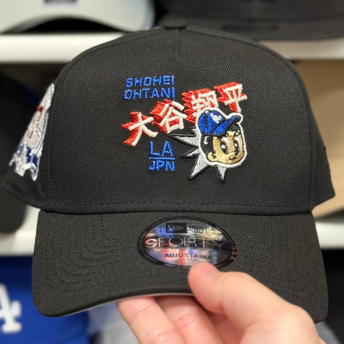 New Era Los Angeles Dodgers 'Anime Sohei Ohtani LA-JPN' A-Frame Black 9FORTY Snapback - Product Image