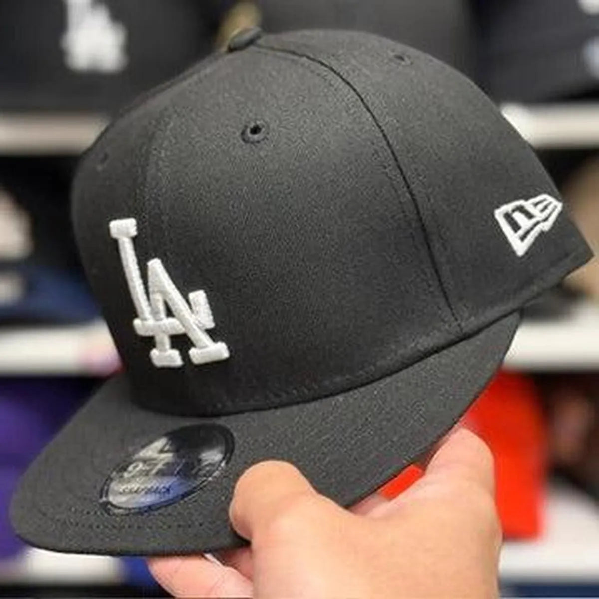 New Era Los Angeles Dodgers Black 9FIFTY Snapback - Product Image