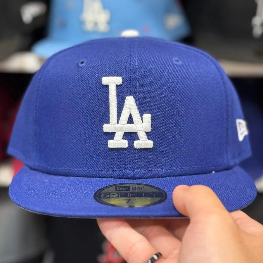 New Era Los Angeles Dodgers Blue 59FIFTY Fitted Hat - Product Image