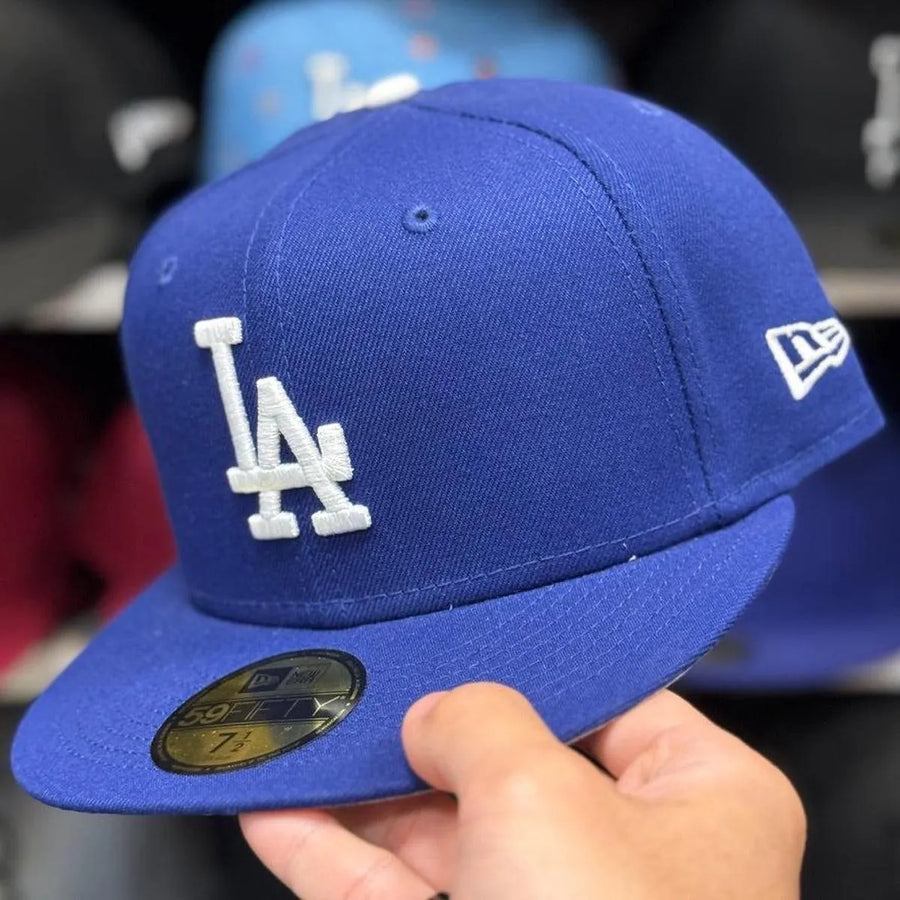 New Era Los Angeles Dodgers Blue 59FIFTY Fitted Hat - Product Image