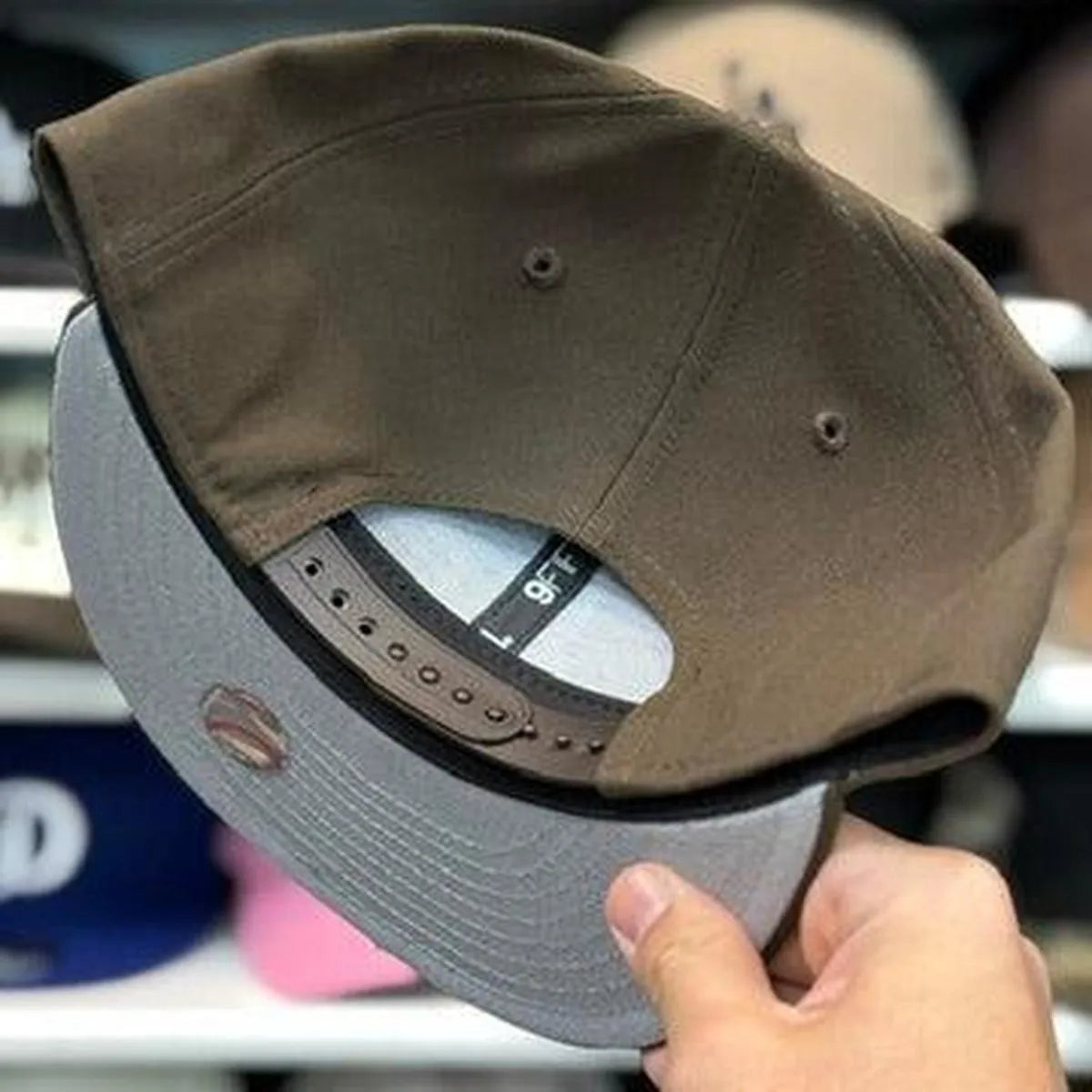 New Era Los Angeles Dodgers Brown 9FIFTY Snapback - Product Image