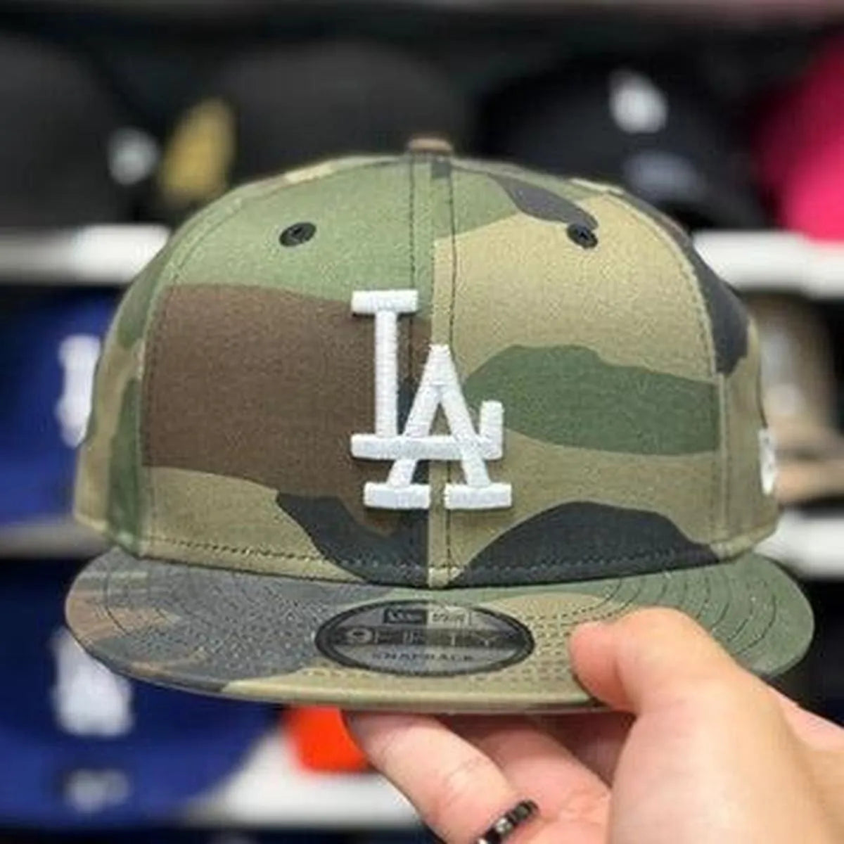 New Era Los Angeles Dodgers Camouflage 9FIFTY Snapback - Product Image