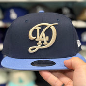 New Era Los Angeles Dodgers 'City Connect' Navy/Light Blue 9FIFTY Snapback - Product Image