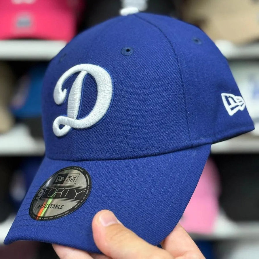 New Era Los Angeles Dodgers 'D' Blue/White 9FORTY Baseball Cap - Product Image