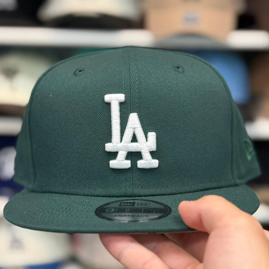 New Era Los Angeles Dodgers Dark Green 9FIFTY Snapback - Product Image