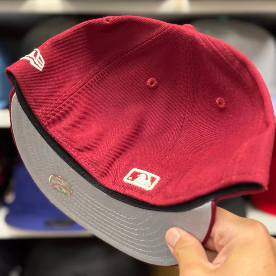 New Era Los Angeles Dodgers Maroon 59FIFTY Fitted Hat - Product Image
