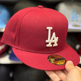 New Era Los Angeles Dodgers Maroon 59FIFTY Fitted Hat