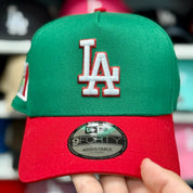New Era Los Angeles Dodgers 'Mexico Pride' A-Frame Green/Red 9FORTY Snapback - Product Image